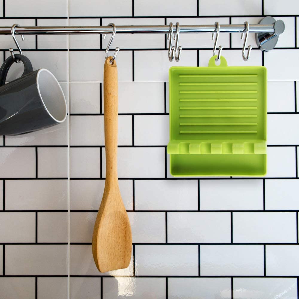 Utensil Storage: Spoon, Fork, and Spatula Rack