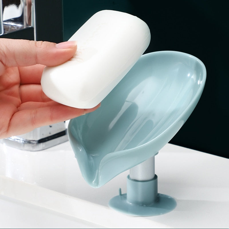 Leaf-Shaped Soap Holder