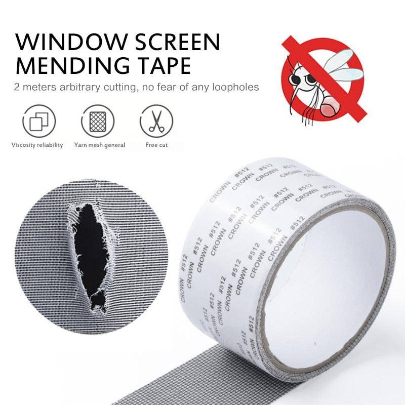 Self-Adhesive Mesh Tape For Window Screens