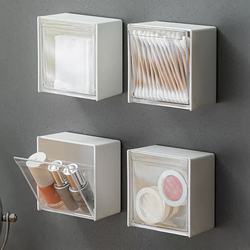 Dustproof Wall-Mounted Plastic Organizer