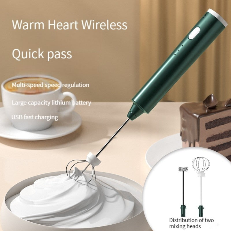 USB Rechargeable Electric Milk Frother