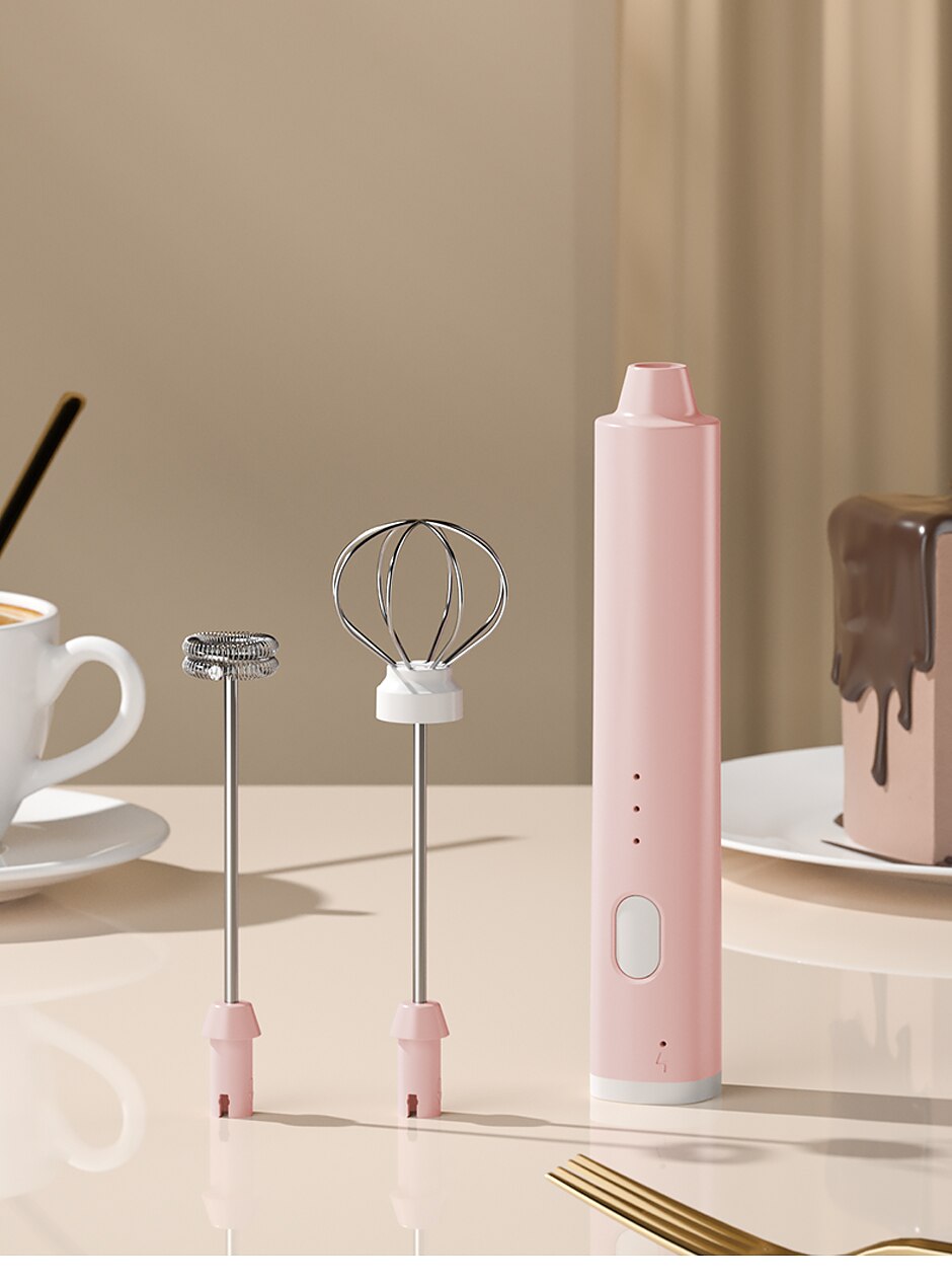 USB Rechargeable Electric Milk Frother